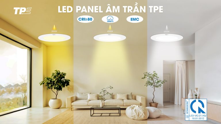led panel âm trần tpe