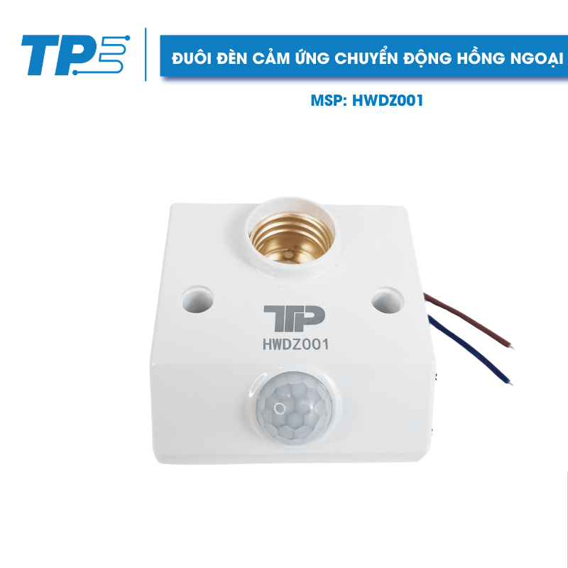 ĐUÔI ĐÈN CẢM ỨNG CHUYỂN ĐỘNG HỒNG NGOẠI – HWDZ001