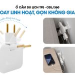 Ổ Cắm Du Lịch TPE – ODL/360: XOAY LINH HOẠT, GỌN KHÔNG GIAN